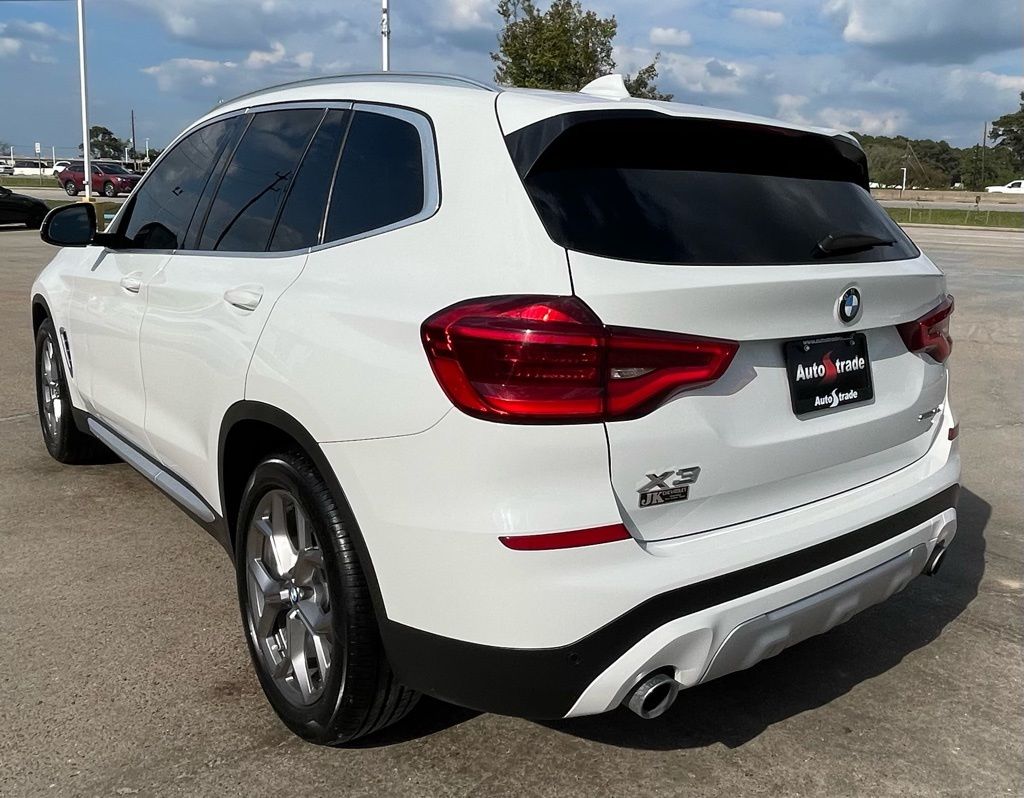 2021 BMW X3 sDrive30i White at DeMontrond Mazda