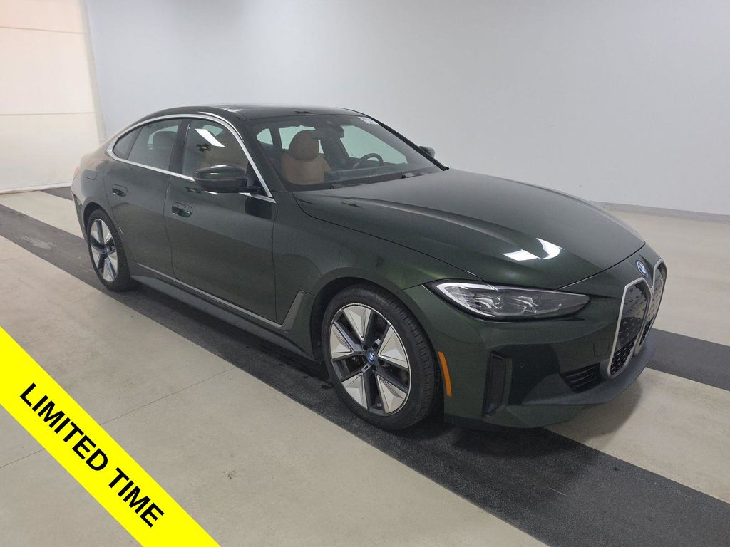 San Remo Green Metallic 2023 BMW i4 Sedan Rear-Wheel Drive Automatic