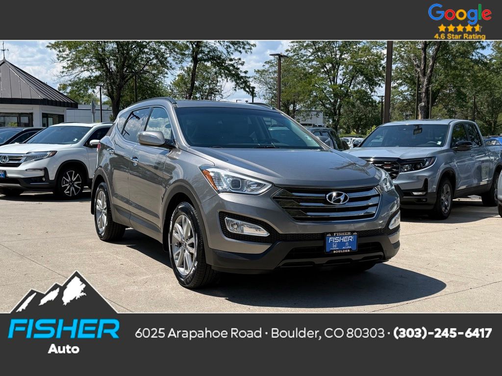 Mineral Gray 2014 Hyundai Santa Fe Sport SUV / Crossover All-Wheel Drive 6-Speed Automatic Overdrive