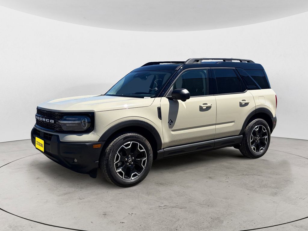 Desert Sand 2025 Ford Bronco Sport Outer Banks AWD SUV / Crossover All-Wheel Drive 8-Speed Automatic
