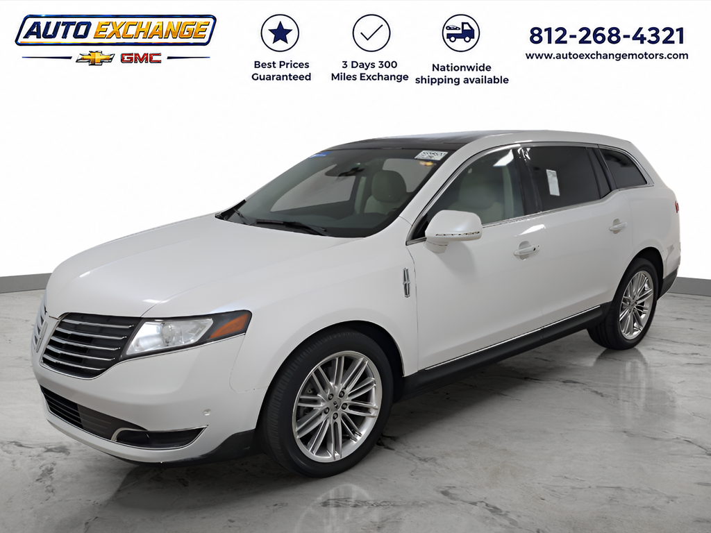 White Platinum Metallic Tri-Coat 2018 Lincoln MKT SUV / Crossover All-Wheel Drive 6-Speed Automatic