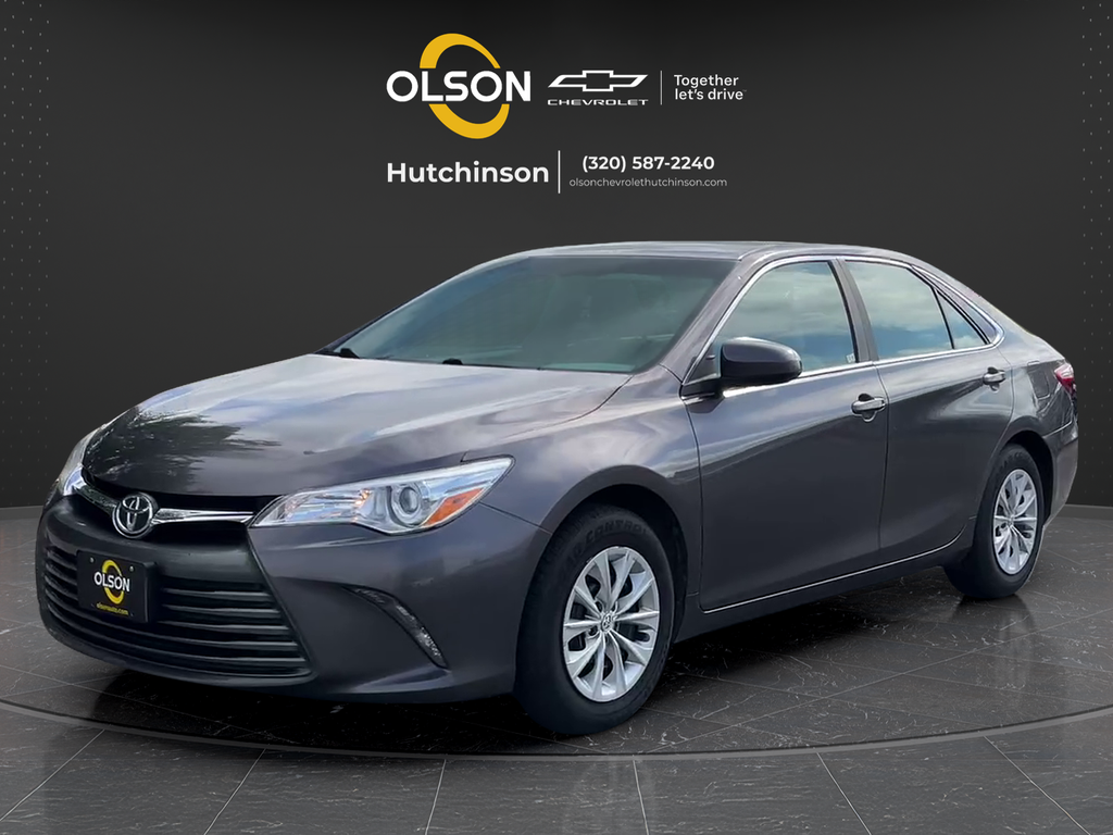 Predawn Gray Mica 2015 Toyota Camry Sedan Front-Wheel Drive 6-Speed Automatic