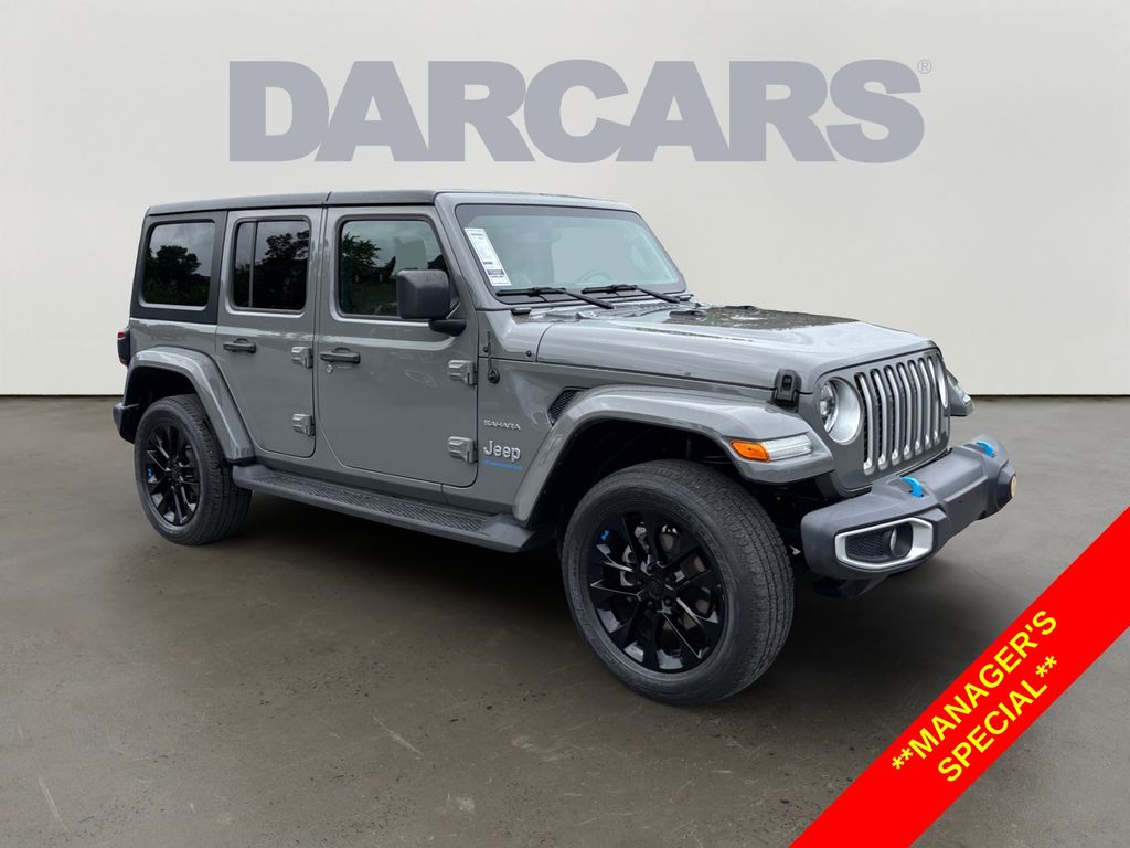 Sting-Gray Clearcoat 2023 Jeep Wrangler 4xe SUV / Crossover Four-Wheel Drive 8-Speed Automatic