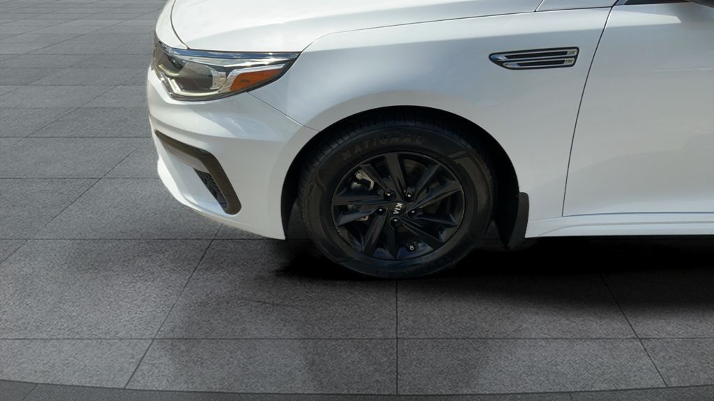 2020 Kia Optima LX White at Joe Myers Mazda Kia