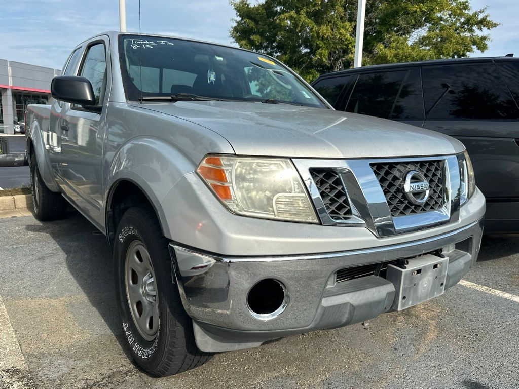 Silver Lightning Metallic 2010 Nissan Frontier Pickup Truck 4X2 5-Speed Automatic Overdrive
