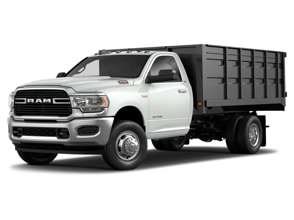 Billet Silver Metallic Clearcoat 2022 RAM 3500 Chassis Pickup Truck Four-Wheel Drive 6-Speed Automatic