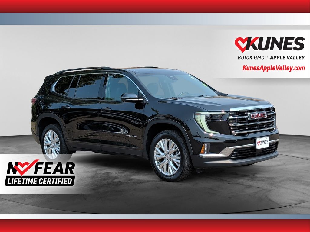 Black (Ebony Twilight Metallic) 2024 GMC Acadia SUV / Crossover Four-Wheel Drive 8-Speed Automatic