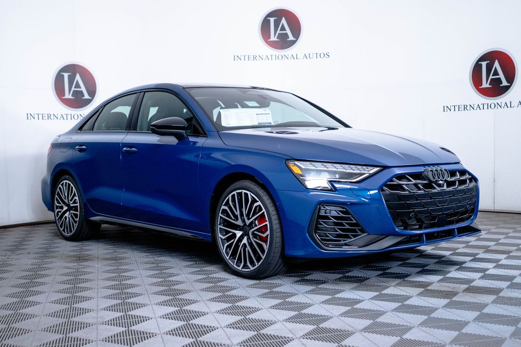 Ascari Blue Metallic 2026 Audi S3 Sedan All-Wheel Drive 7-Speed Automatic