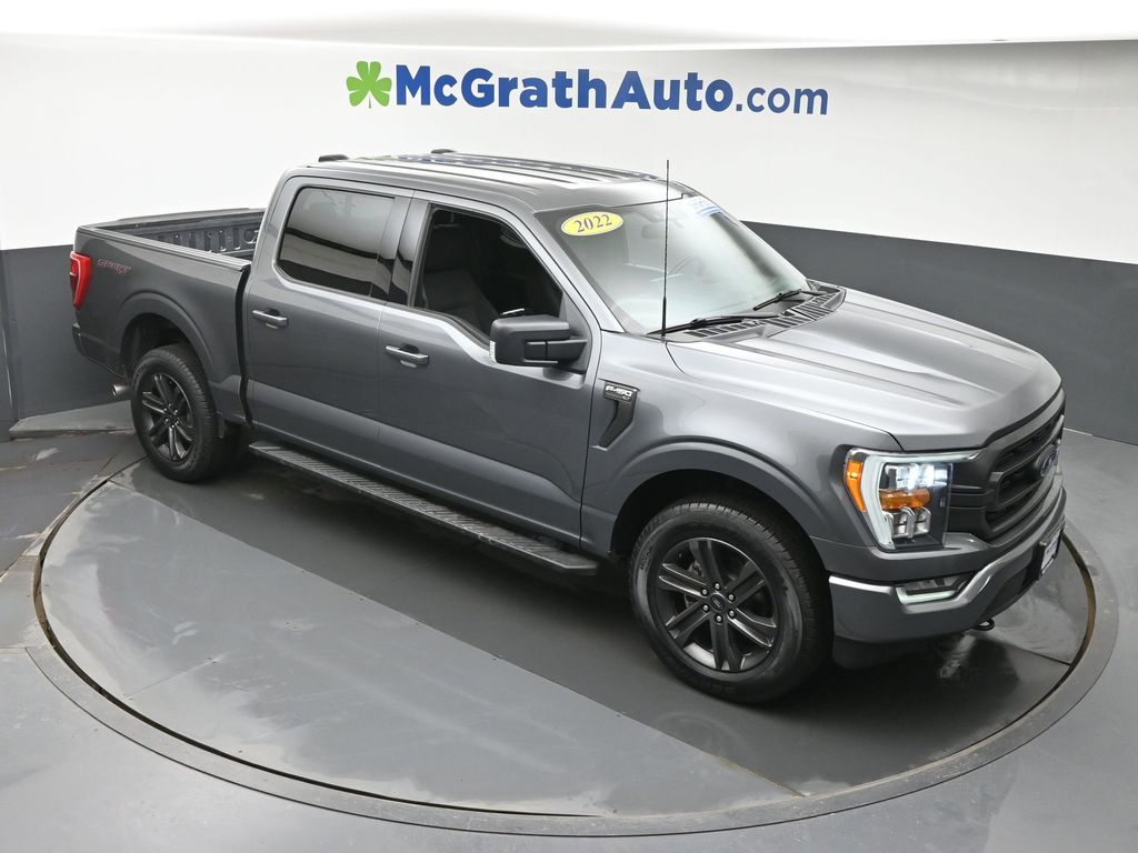 Certified Used 2022 Gray Ford XLT image 3