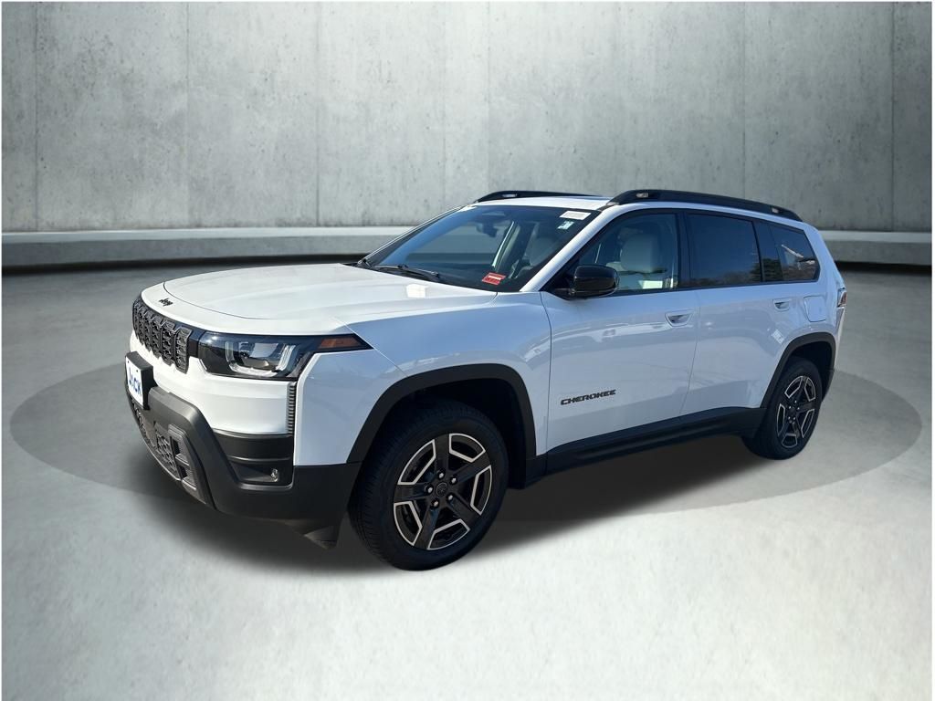 Bright White Clearcoat 2026 Jeep Cherokee Limited 4WD SUV / Crossover Four-Wheel Drive Continuously Variable Transmission