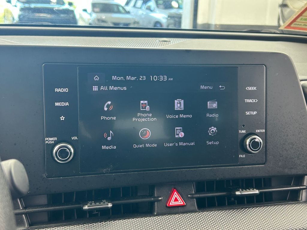 Used 2024 Fusion Black Kia LX image 20