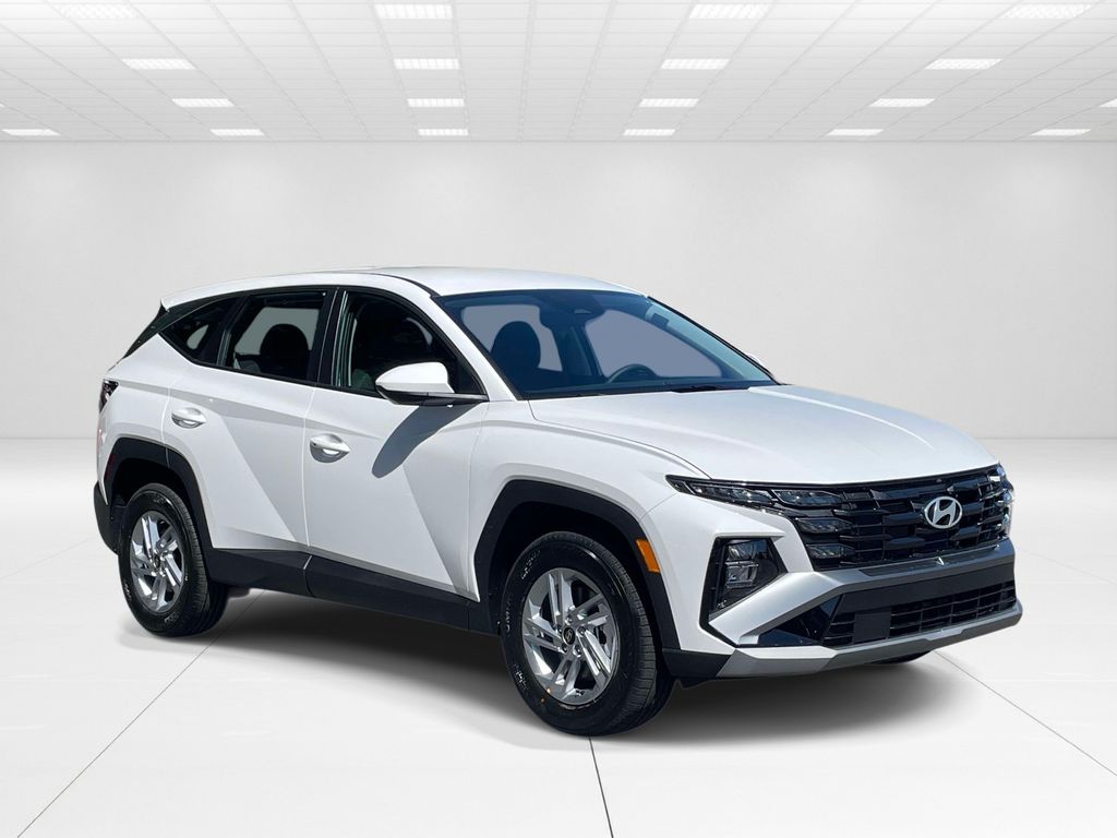 White Pearl 2026 Hyundai Tucson SUV / Crossover All-Wheel Drive 8-Speed Automatic