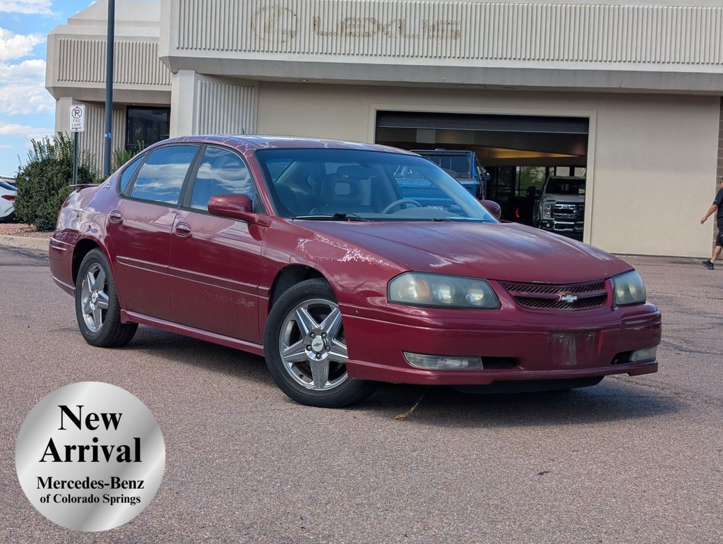Sport Red Metallic 2005 Chevrolet Impala Sedan Front-Wheel Drive 4-Speed Automatic Overdrive