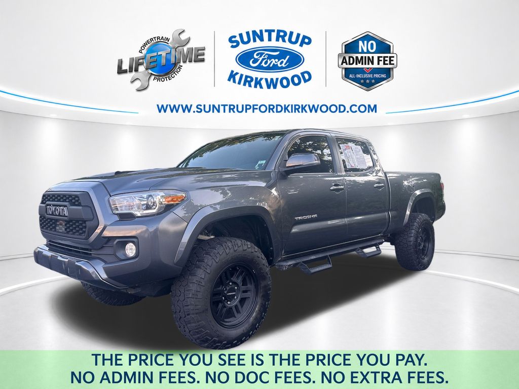 Magnetic Gray Metallic 2021 Toyota Tacoma Pickup Truck Four-Wheel Drive 6-Speed Automatic