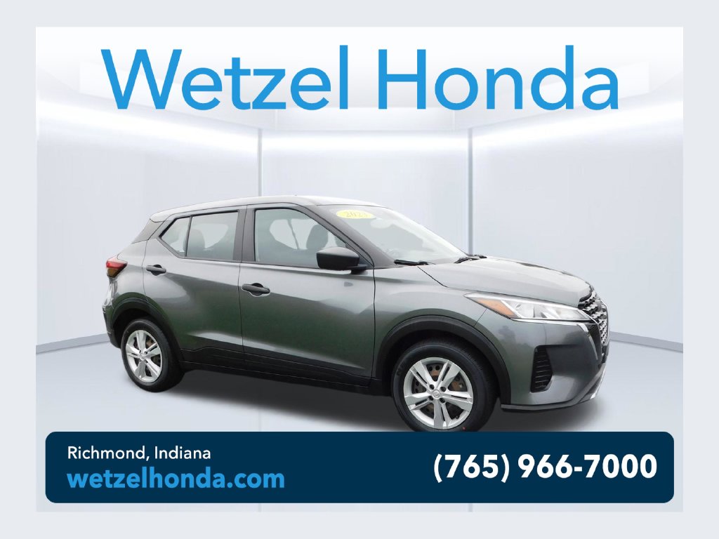 Gray (Gun Metallic) 2023 Nissan Kicks SUV / Crossover Front-Wheel Drive Continuously Variable Transmission
