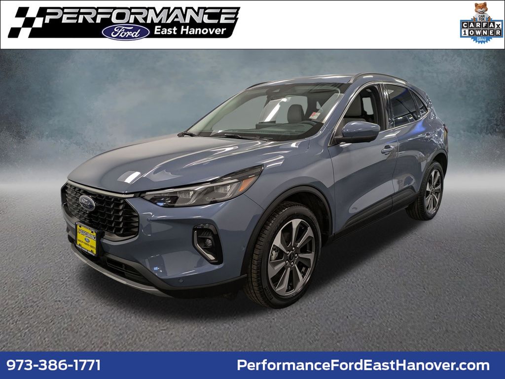 Vapor Blue Metallic 2023 Ford Escape Platinum AWD SUV / Crossover All-Wheel Drive 8-Speed Automatic