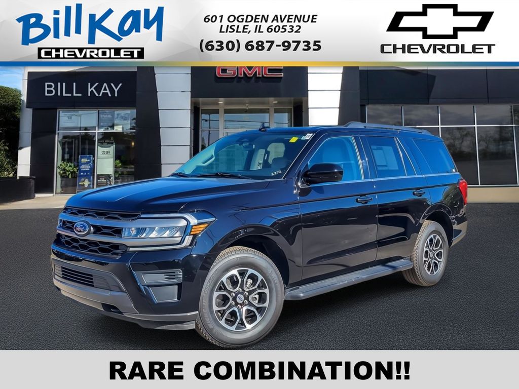 Black Metallic 2024 Ford Expedition XLT 4WD SUV / Crossover Four-Wheel Drive Automatic