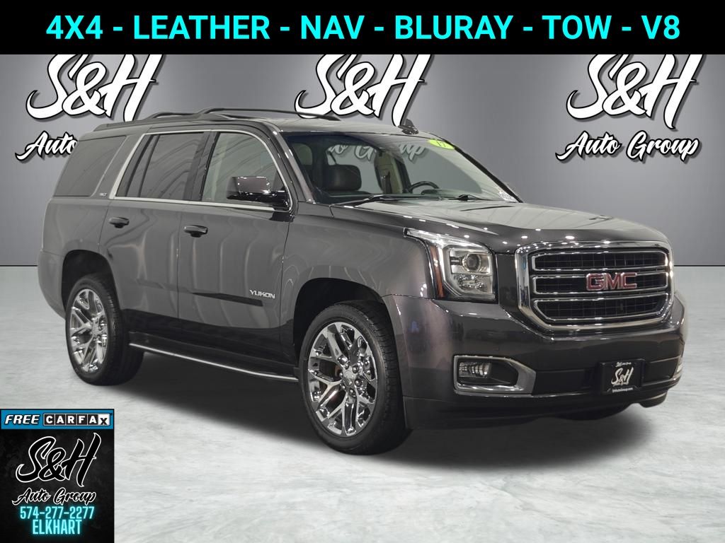 Gray (Iridium Metallic) 2017 GMC Yukon SUV / Crossover Four-Wheel Drive 6-Speed Automatic Overdrive