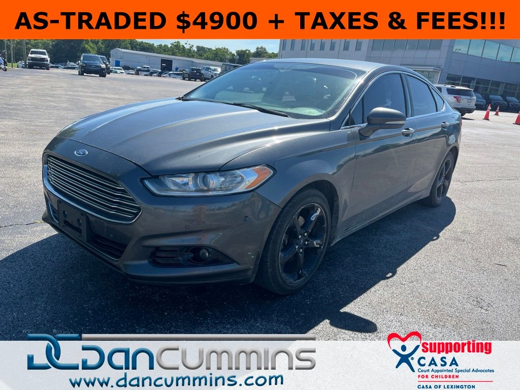 Gray (Magnetic) 2015 Ford Fusion Sedan Front-Wheel Drive 6-Speed Automatic