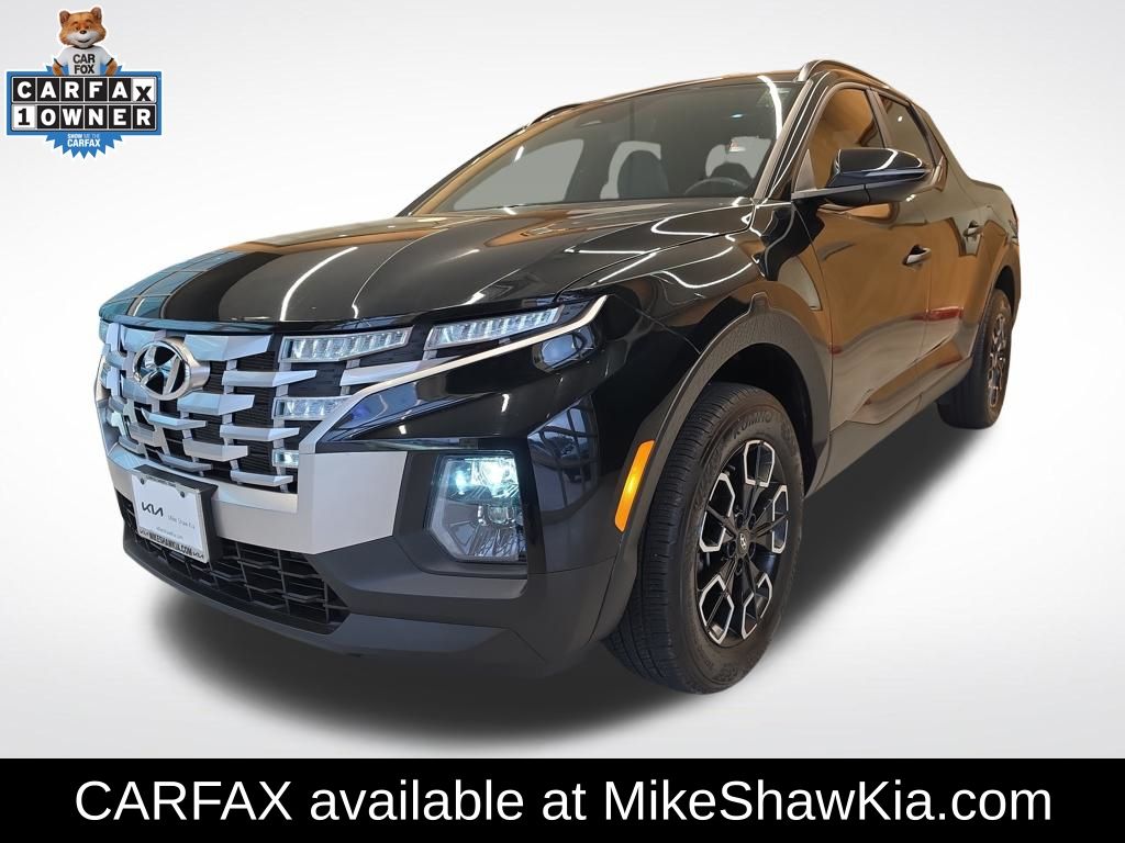 Phantom Black 2024 Hyundai Santa Cruz SEL Crew Cab FWD Pickup Truck Front-Wheel Drive 8-Speed Automatic