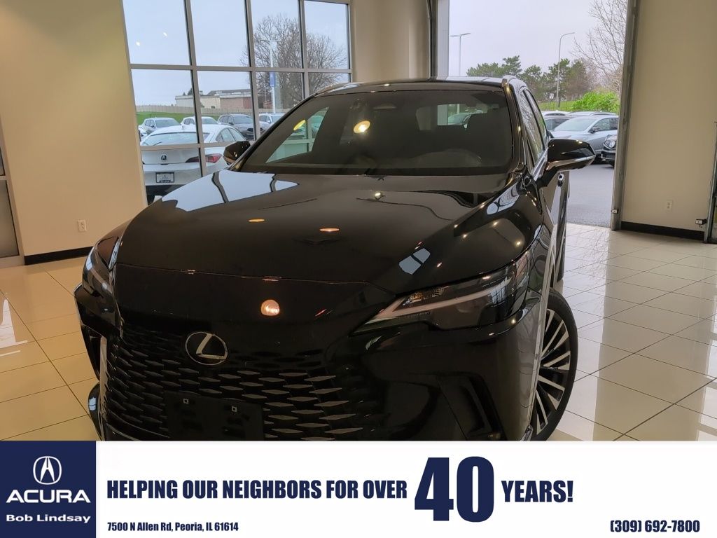 Black (Caviar) 2024 Lexus RX Hybrid 350h Premium AWD SUV / Crossover All-Wheel Drive Continuously Variable Transmission