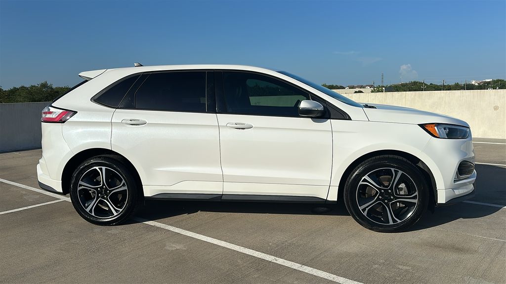 2023 Ford Edge ST White at North Houston Mitsubishi