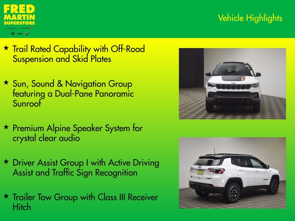 new 2026 Jeep Compass car, priced at $37,762