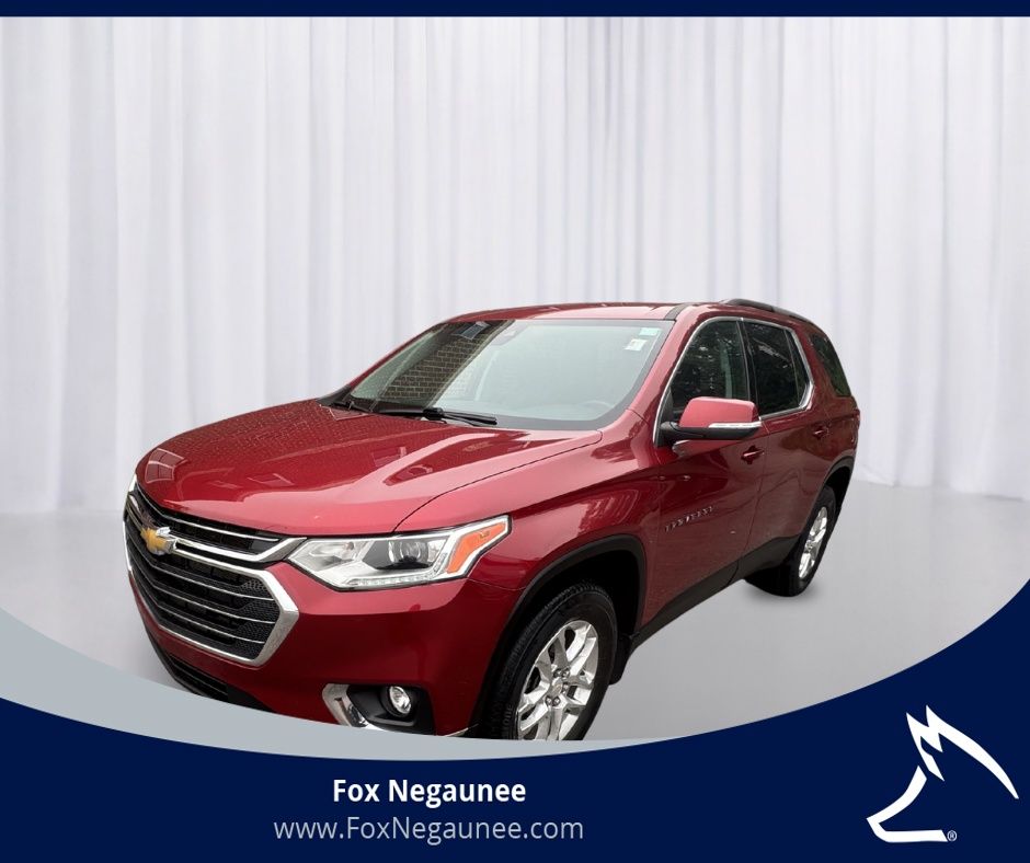 Cajun Red Tintcoat 2021 Chevrolet Traverse SUV / Crossover Four-Wheel Drive 9-Speed Automatic