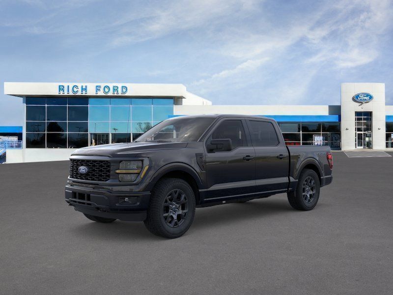 Agate Black Metallic 2026 Ford F-150 Pickup Truck Four-Wheel Drive Automatic
