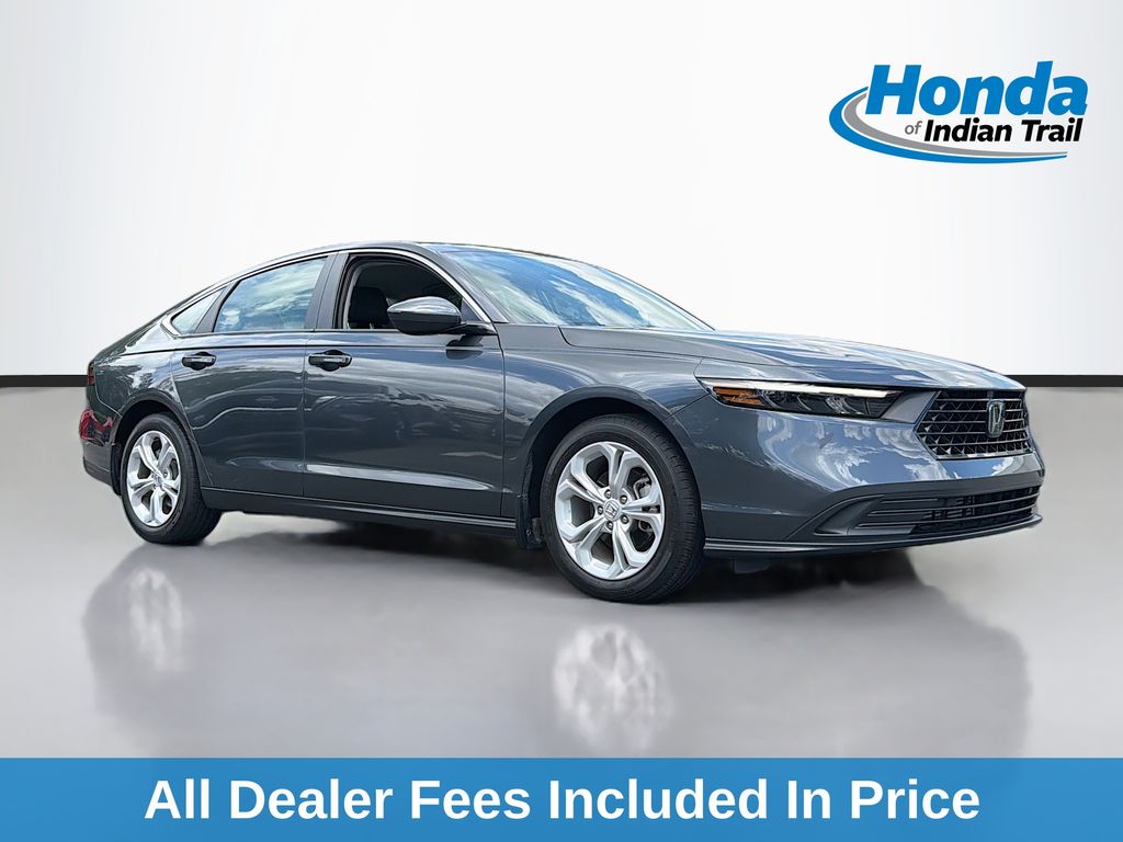 Gray Metallic 2025 Honda Accord Sedan Front-Wheel Drive Continuously Variable Transmission