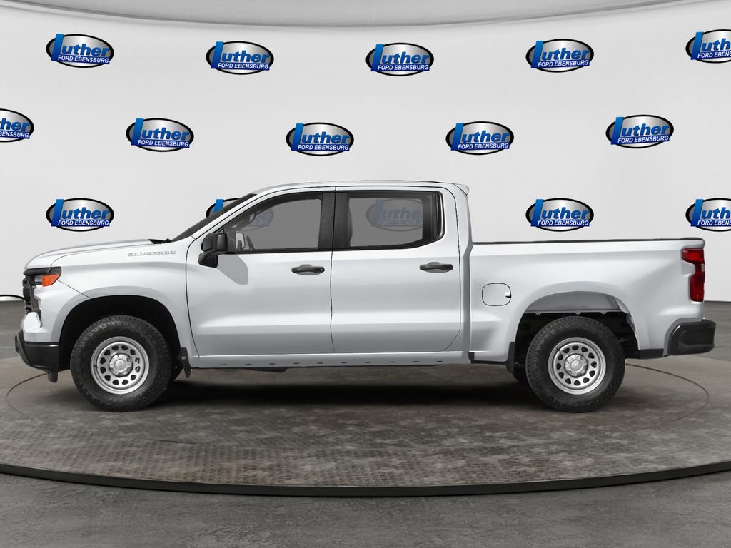 2023 Chevrolet Silverado 1500 WT White at Auto Express Mitsubishi