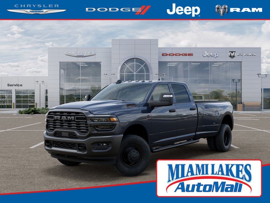 Forged Blue Metallic 2026 RAM 3500 Pickup Truck Four-Wheel Drive 8-Speed Automatic