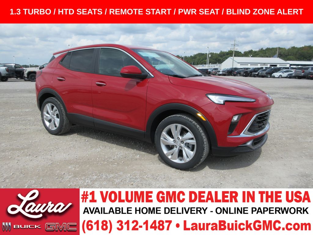 Brilliant Red 2026 Buick Encore GX SUV / Crossover Front-Wheel Drive Continuously Variable Transmission