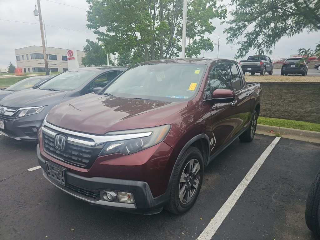 Red (Deep Scarlet Pearl) 2017 Honda Ridgeline RTL-E AWD Pickup Truck All-Wheel Drive 6-Speed Automatic