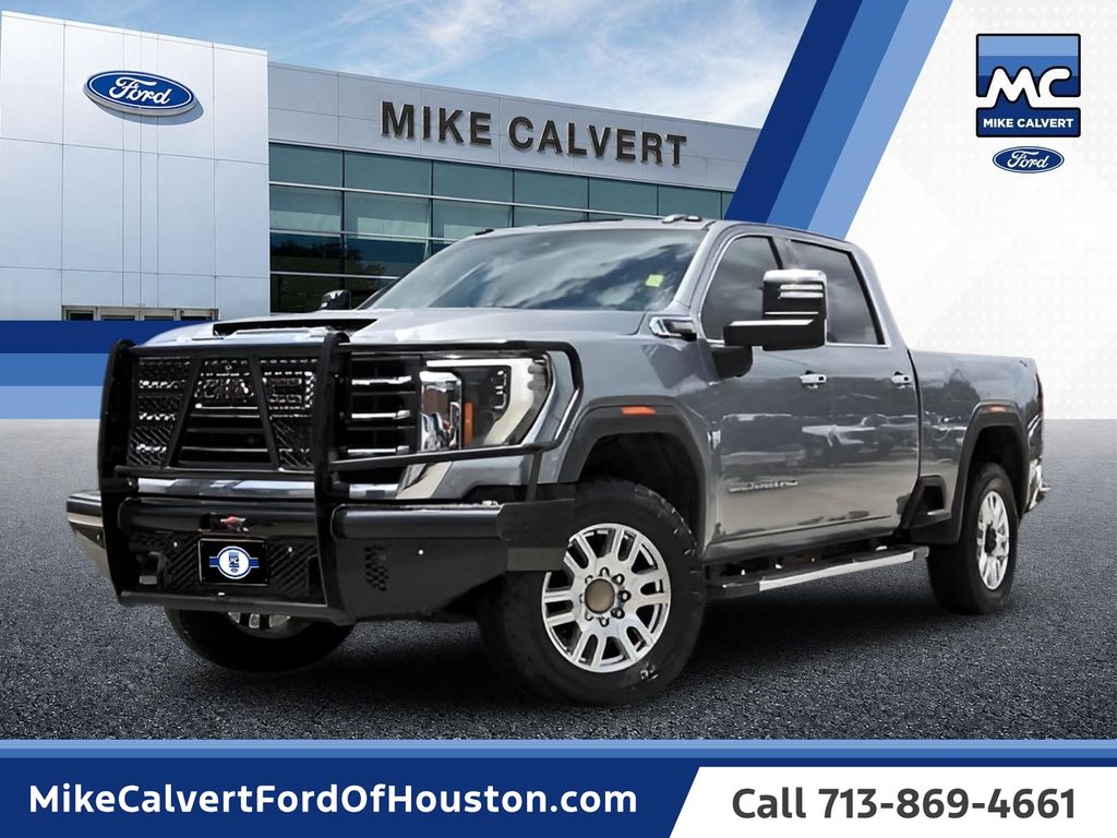 Sterling Metallic 2024 GMC Sierra 2500HD Pickup Truck Four-Wheel Drive Automatic