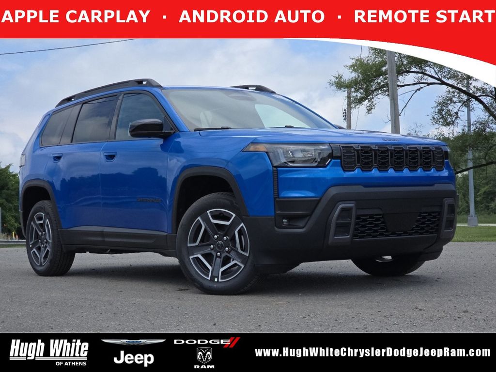 Hydro Blue Pearlcoat 2026 Jeep Cherokee SUV / Crossover Four-Wheel Drive Continuously Variable Transmission