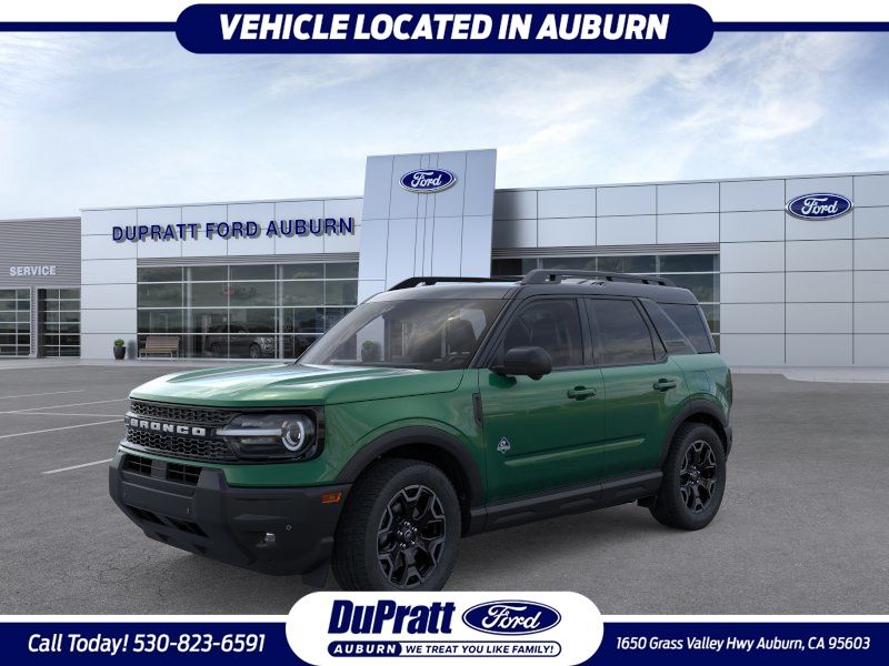 Green Metallic 2025 Ford Bronco Sport SUV / Crossover All-Wheel Drive 8-Speed Automatic