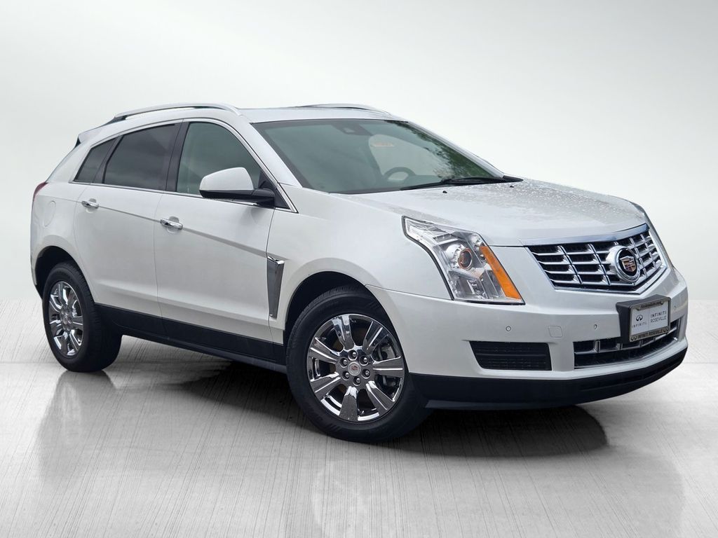 Gray (Platinum Ice Tricoat) 2016 Cadillac SRX Luxury AWD SUV / Crossover All-Wheel Drive 6-Speed Automatic