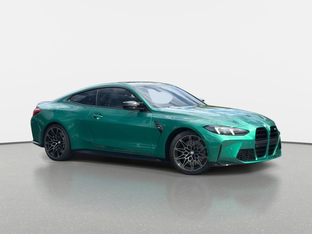 Green Metallic 2026 BMW M4 Coupe Rear-Wheel Drive 6-Speed Manual