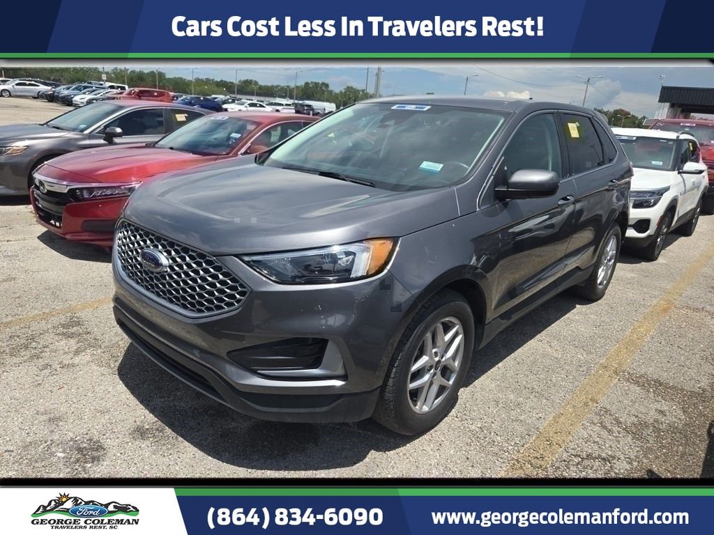 Carbonized Gray Metallic 2023 Ford Edge SUV / Crossover All-Wheel Drive 8-Speed Automatic