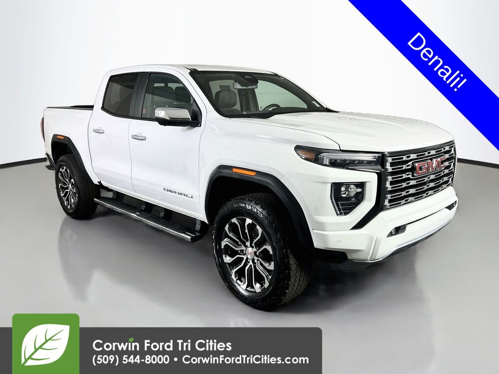 Summit White 2024 GMC Canyon Pickup Truck Four-Wheel Drive 8-Speed Automatic