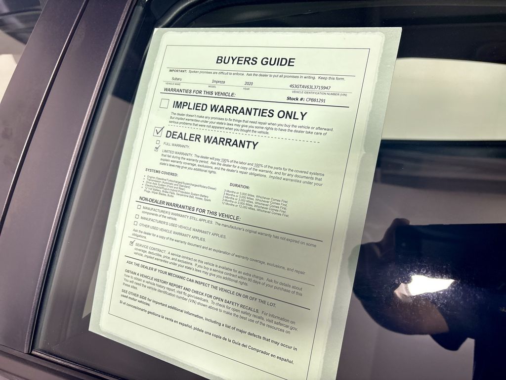 2020 Subaru Impreza Premium
