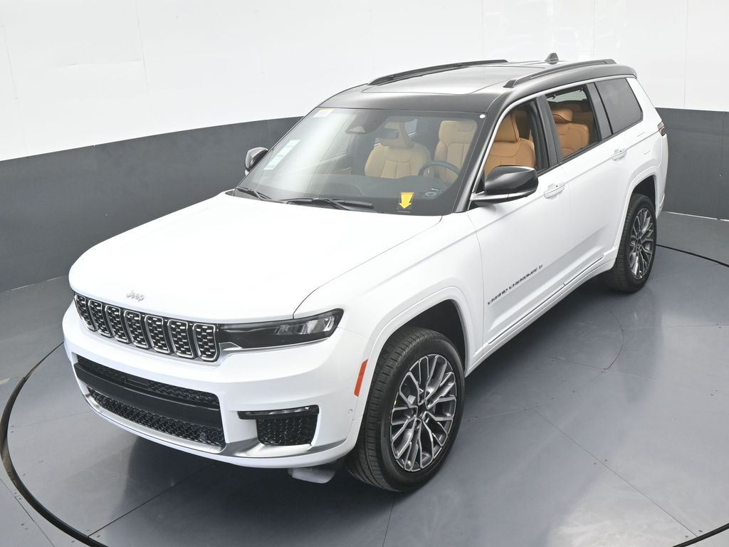 New 2025 Bright White Clearcoat Jeep Summit image 45