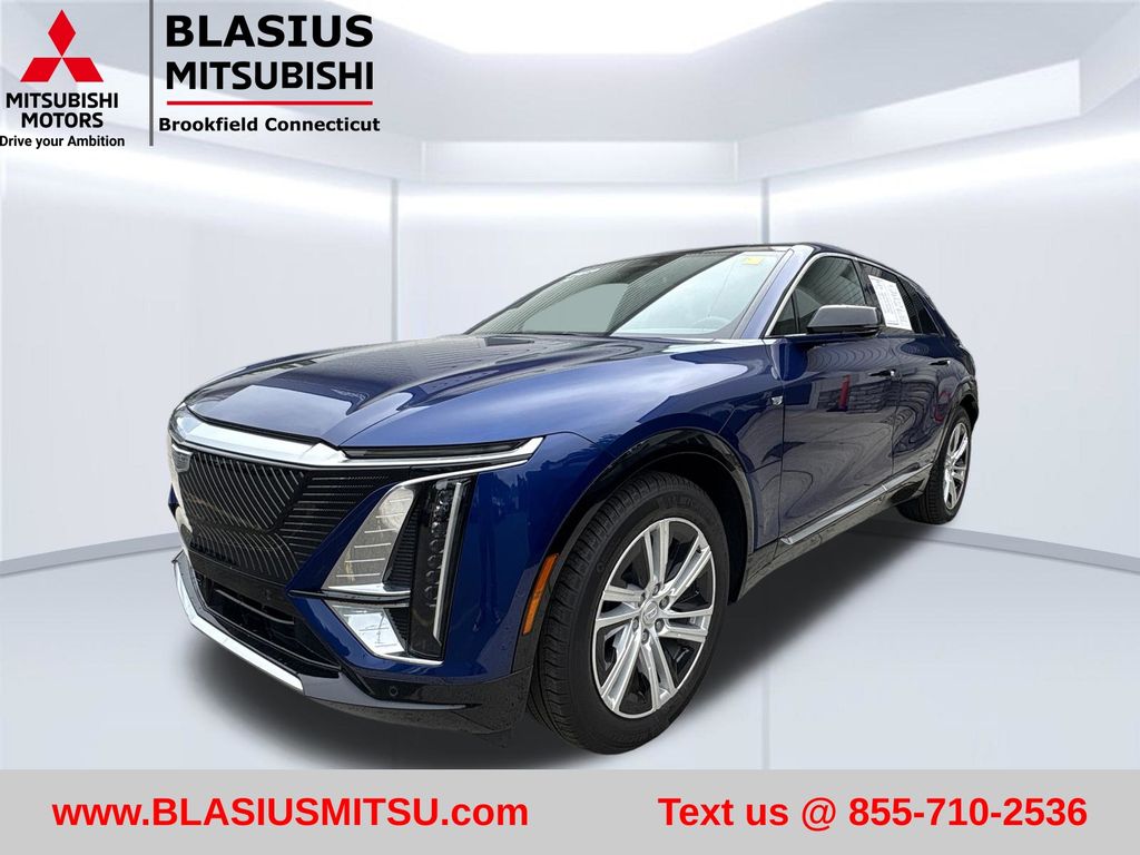 Opulent Blue Metallic 2024 Cadillac LYRIQ SUV / Crossover All-Wheel Drive 1-Speed Automatic
