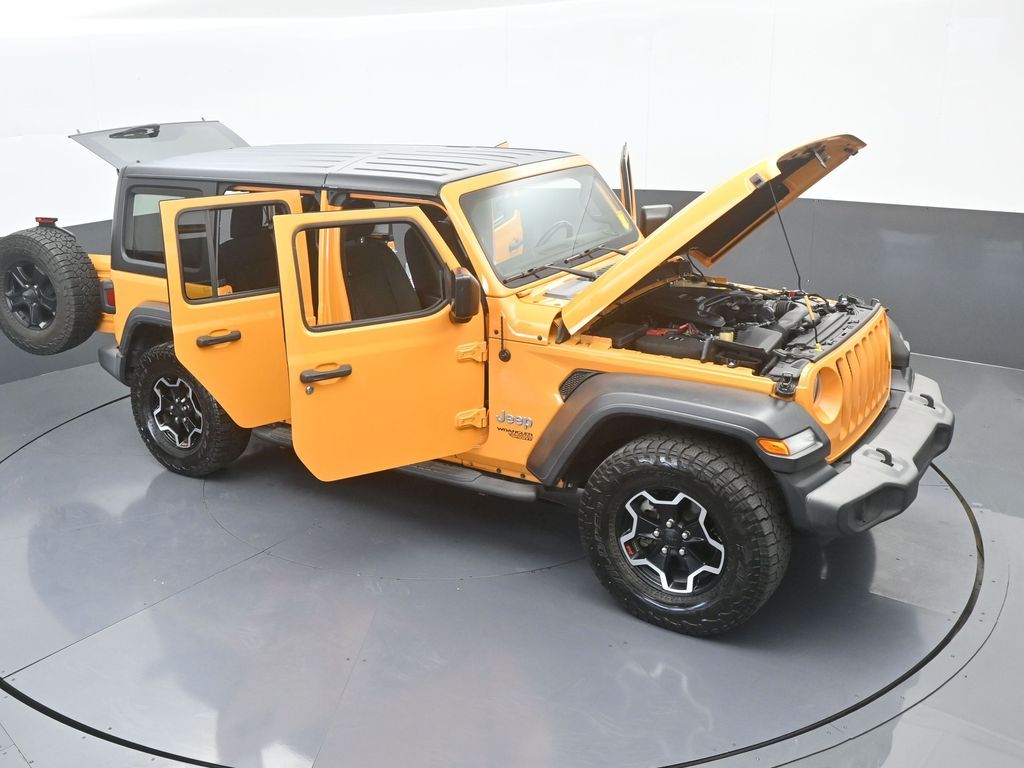 Used 2018 Hellayella Clearcoat Jeep Unlimited Sport S image 71