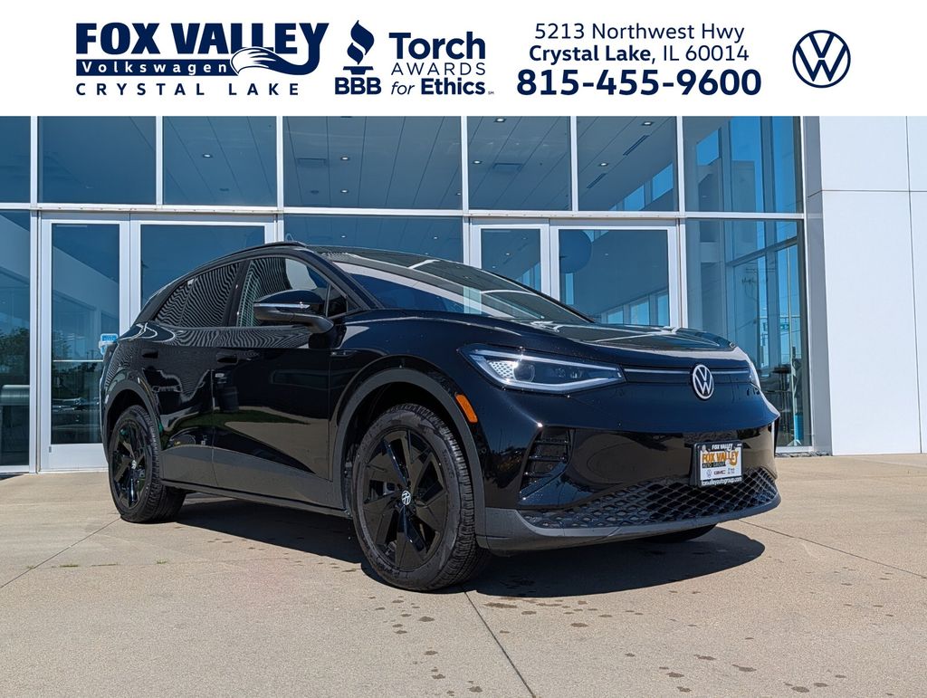 Deep Black 2025 Volkswagen ID.4 SUV / Crossover All-Wheel Drive Automatic