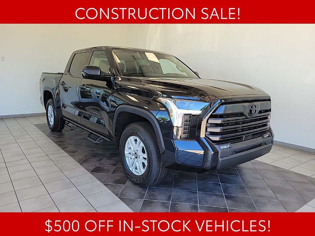Midnight Black Metallic 2026 Toyota Tundra Pickup Truck Four-Wheel Drive Automatic