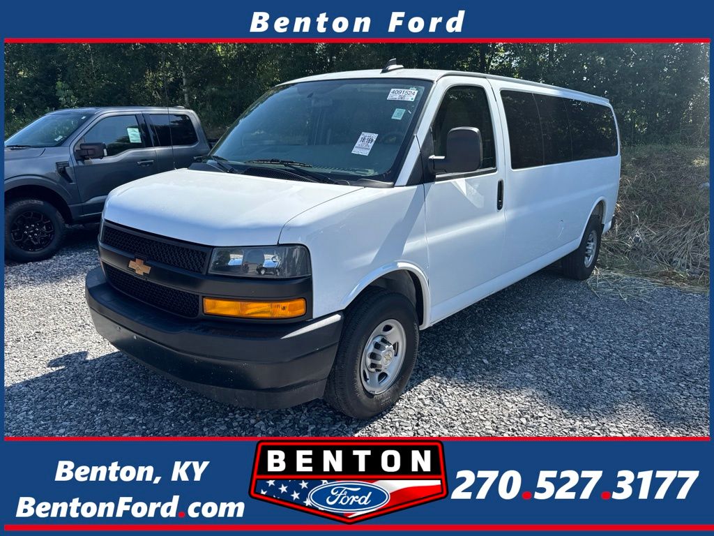 Summit White 2025 Chevrolet Express Van Rear-Wheel Drive 