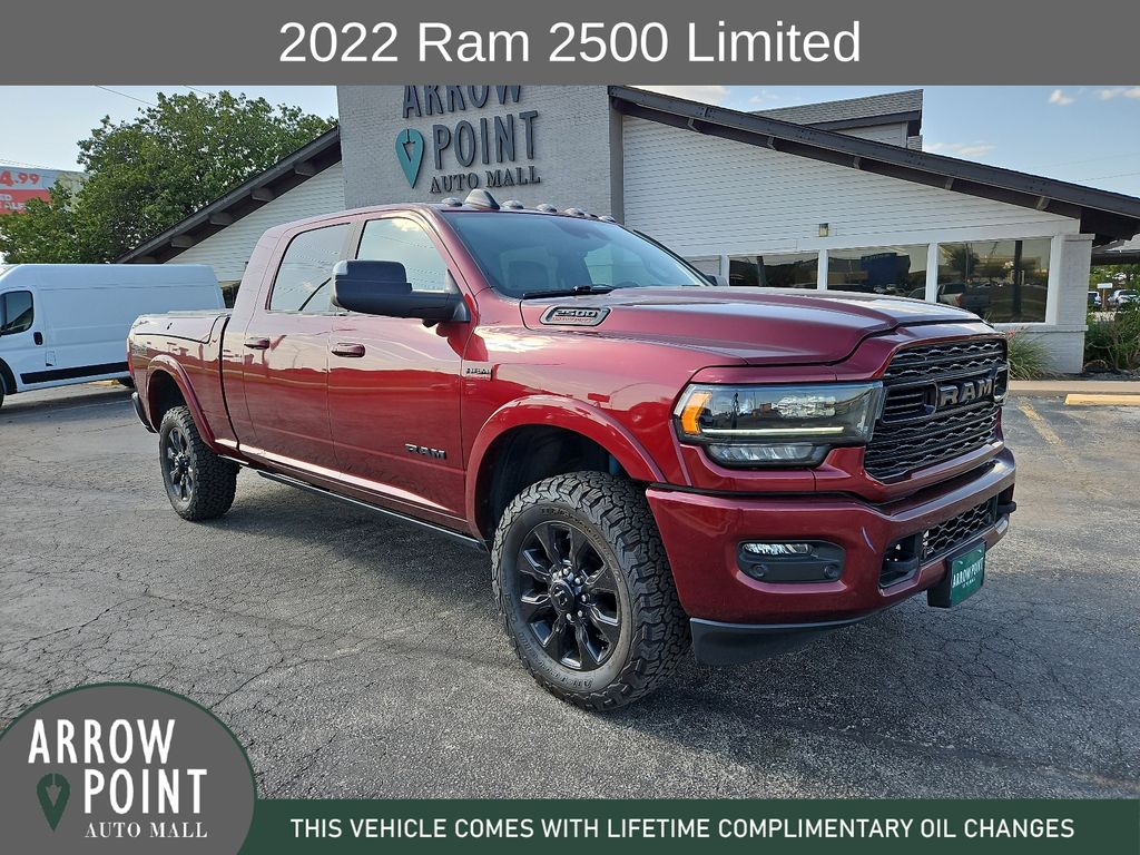 Delmonico Red Pearlcoat 2022 RAM 2500 Pickup Truck Four-Wheel Drive 8-Speed Automatic