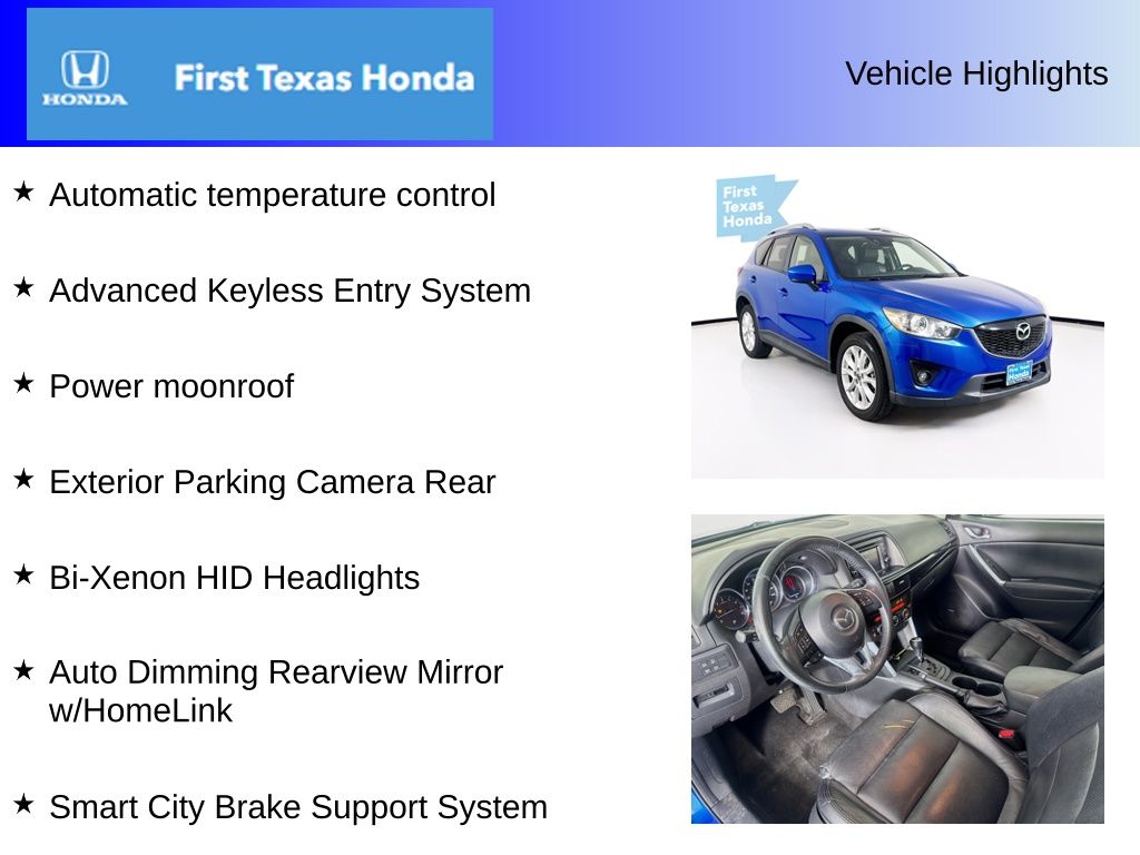 Used Car 2014 Mazda Cx-5  Grand Touring For Sale Under $12,000 In Austin, Texas